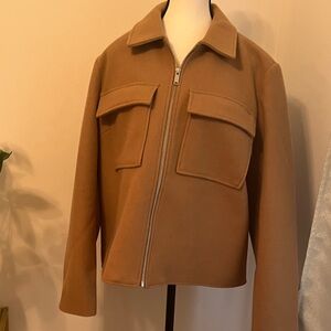 Nine West Women’s Camel Shirt Jacket